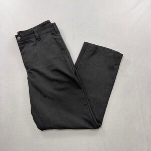 Bluffworks Pants Original Regular Fit Travel Chino Charcoal Grey Mens 32x30